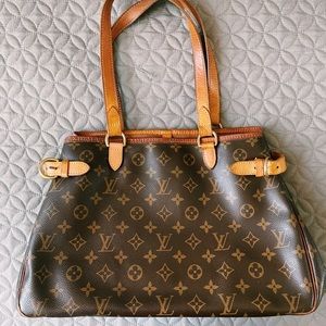 Louis Vuitton Batignolles Monogram Leather Tote